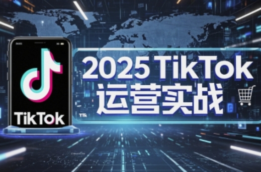 2025TikTok电商运营，掌握TikTok店铺运营核心技巧，实现低成本高转化-网创联盟