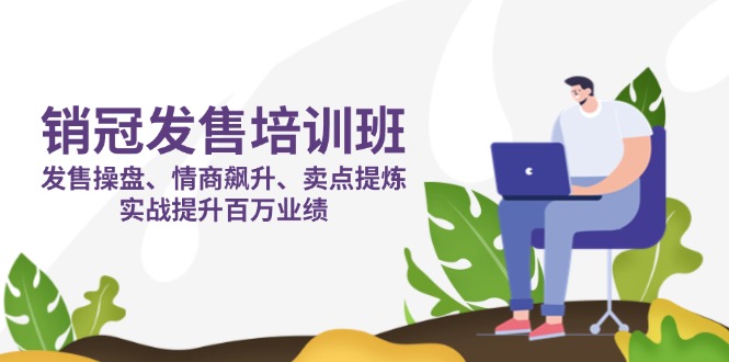 (14203期)销冠 发售培训班:发售 操盘+情商 飙升+卖点 提炼,实战提升百万业绩-网创联盟